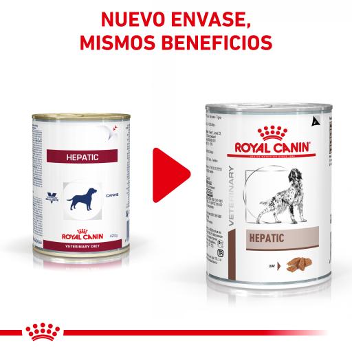 Alimento para perro Royal canin Lata Hepatic