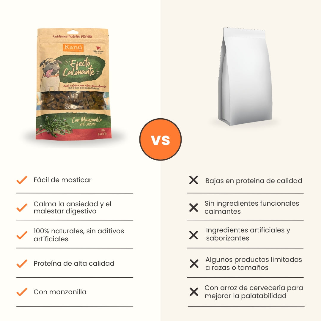 Galleta Efecto Calmante Kanu Pet para perros