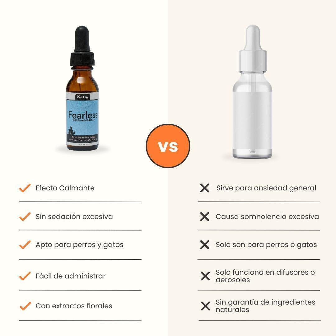 Esencia Floral Sin Miedo Kanu Pet para perros y gatos