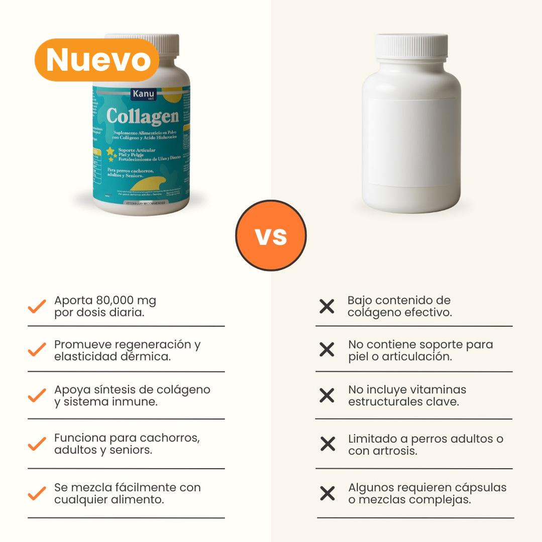 Suplemento Flex Collagen en Polvo con Colágeno y Ácido Hialurónico Kanu Vet para Perros