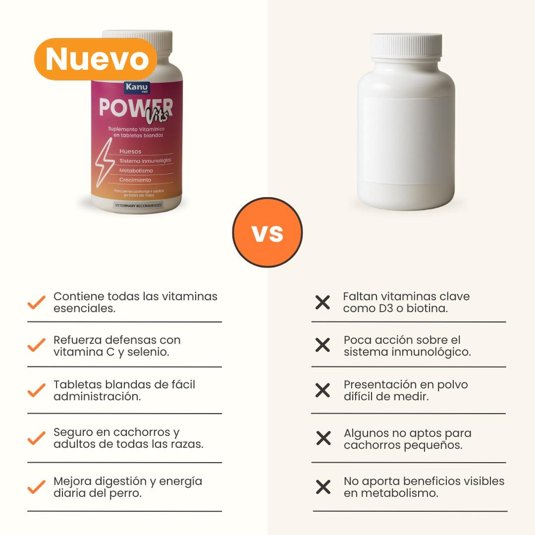 Suplemento Vitamínico Power Vits Kanu Vet Masticable para Perros-Kanu pet