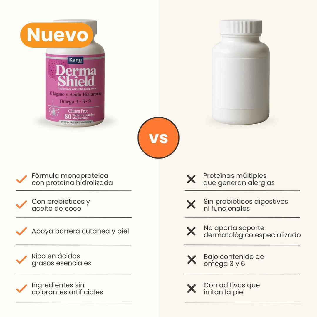 Suplemento Vitamínico Derma Shield Kanu Vet Masticable para Perros-Kanu pet