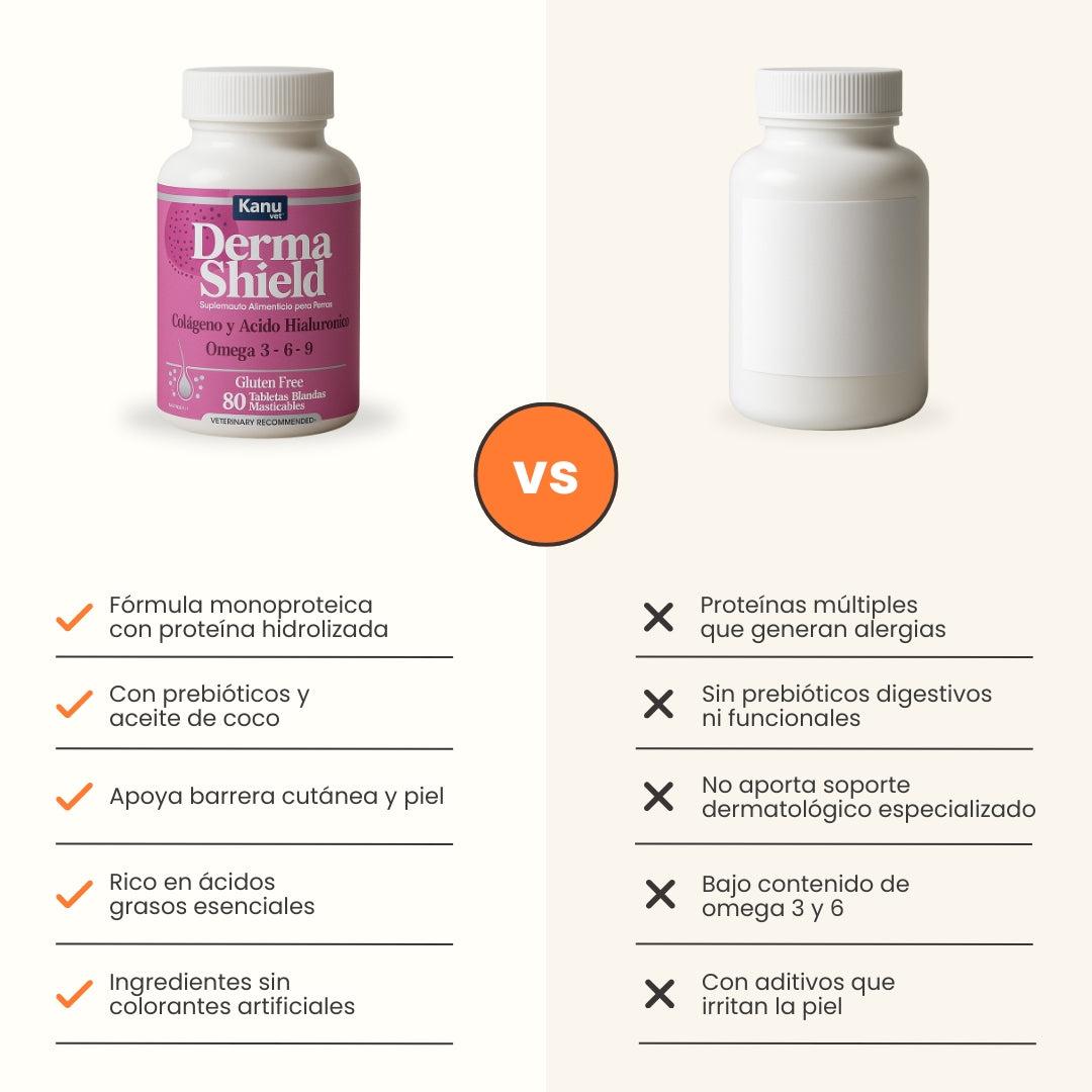 Suplemento Vitamínico Derma Shield Kanu Vet Masticable para Perros-Kanu pet