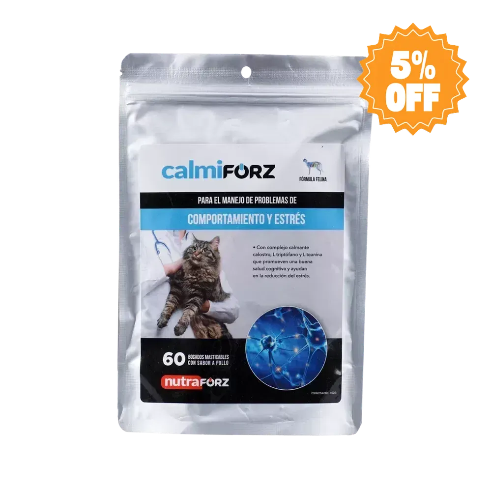 Nsg f calmiforz 60 tabletas para gato