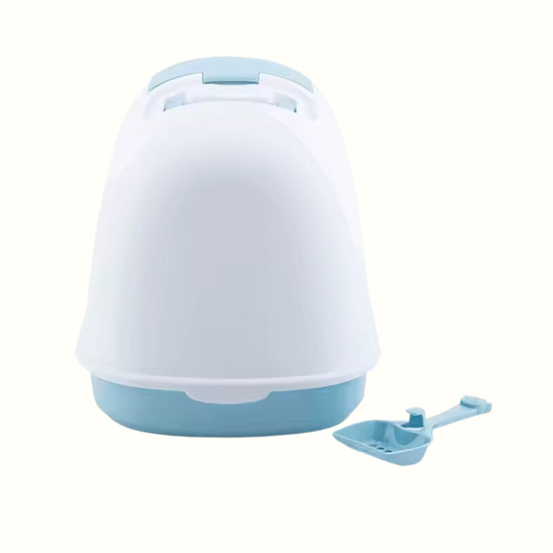 Arenero Abatible Premium Azul Celeste Kanu Pet para Gato