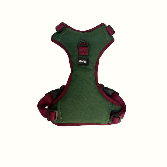 Pechera Verde Oscuro / Vinotinto Kanu Pet para Perro