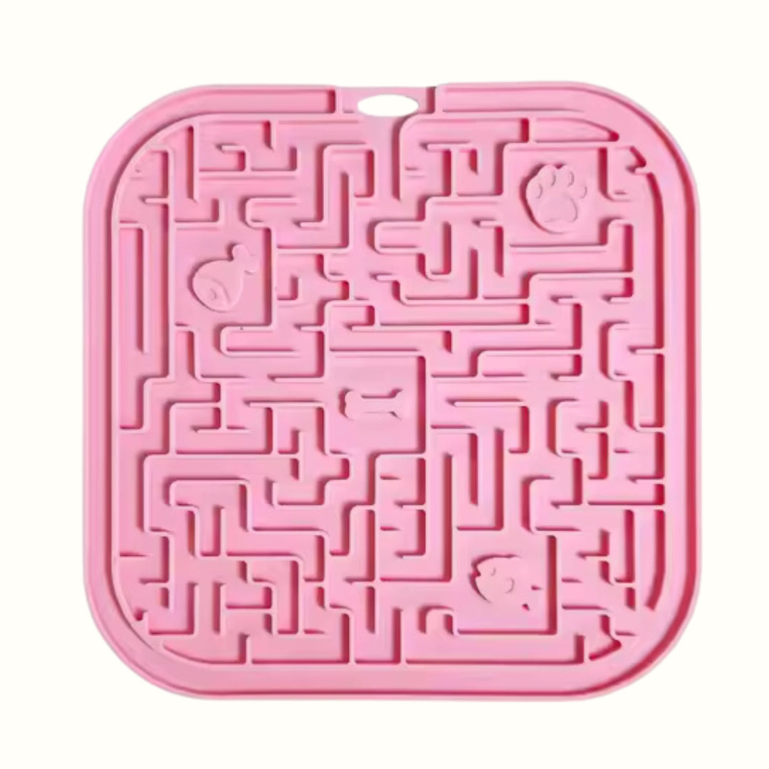 Tapete Antiestres Cuadrado Lickmat Kanu Pet Para Perro Y Gato