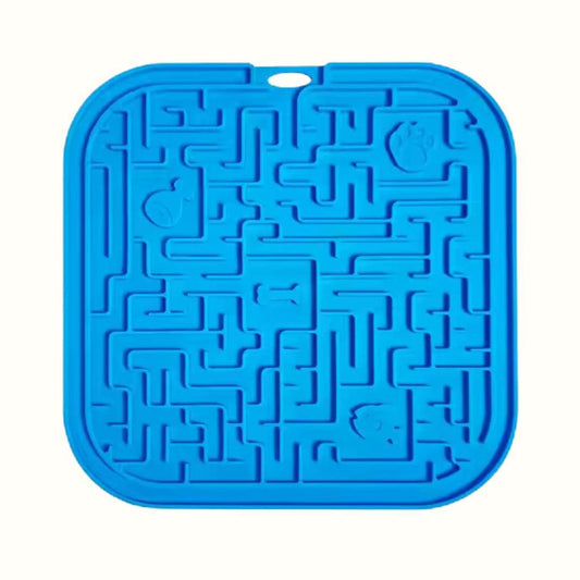 Tapete Antiestres Cuadrado Lickmat Kanu Pet Para Perro Y Gato