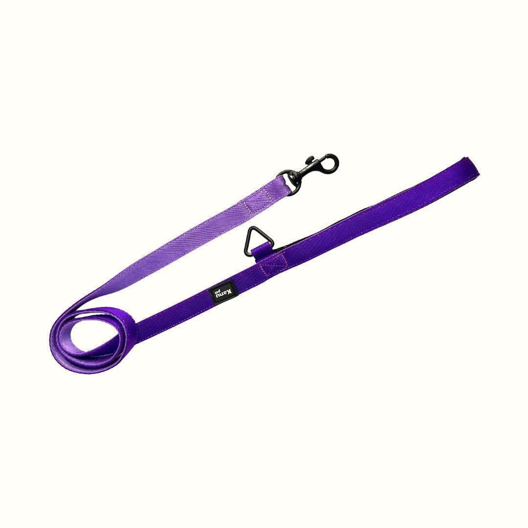 Correa Atlanta Black Edition Lila Kanu Pet para Perro