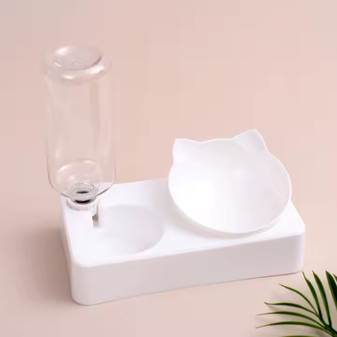 Set de Comedero y Dispensador de Agua Kanu Pet para Perro y Gato