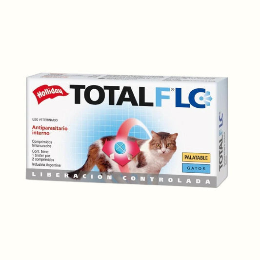 Total Flc Antiparasitario Interno para Gatos Caja x 2