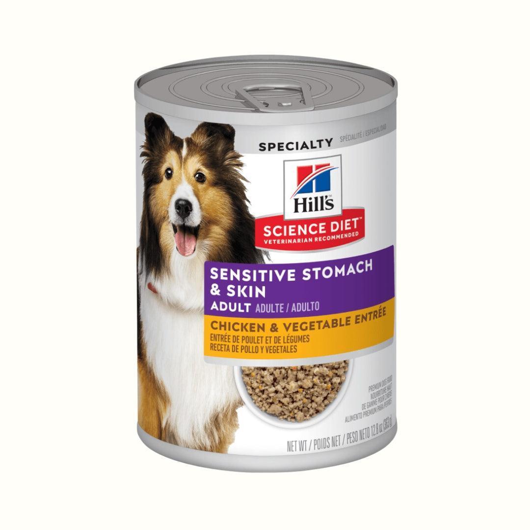 Alimento Hills Piel y Estómago Sensibles para Perro Lata