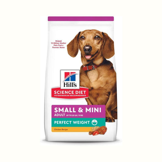 Alimento Hills Canino Razas Pequeñas/Mini Peso Perfecto para Perros