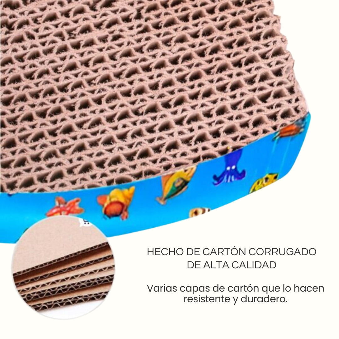 Rascador Curvo Kanu Pet para Gatos