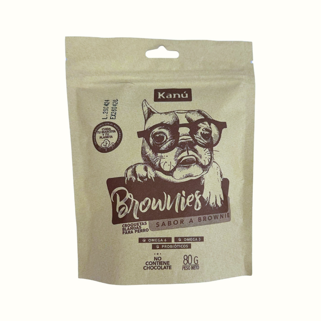 Galletas Brownies Kanu Pet para perros