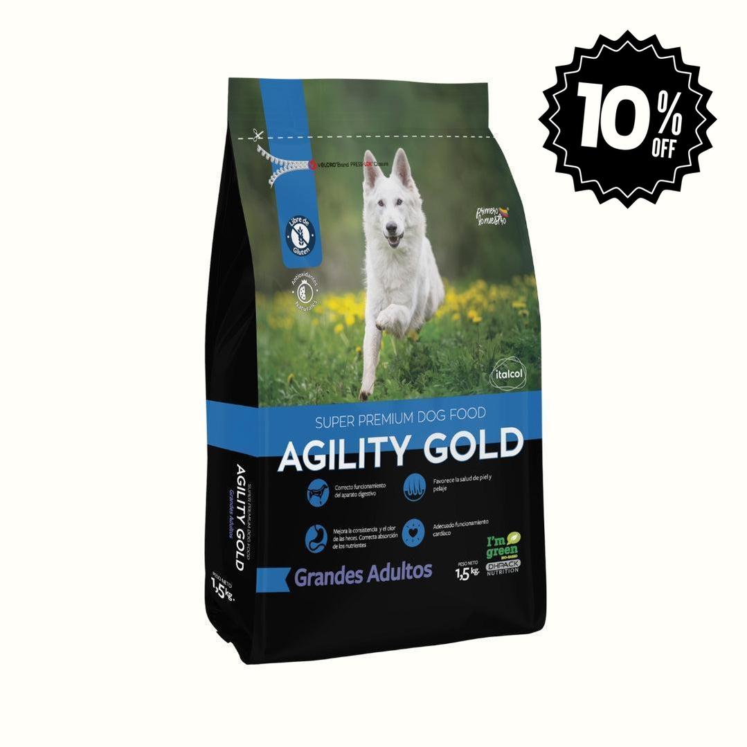 Alimento para perro Agility Gold Grandes Adultos