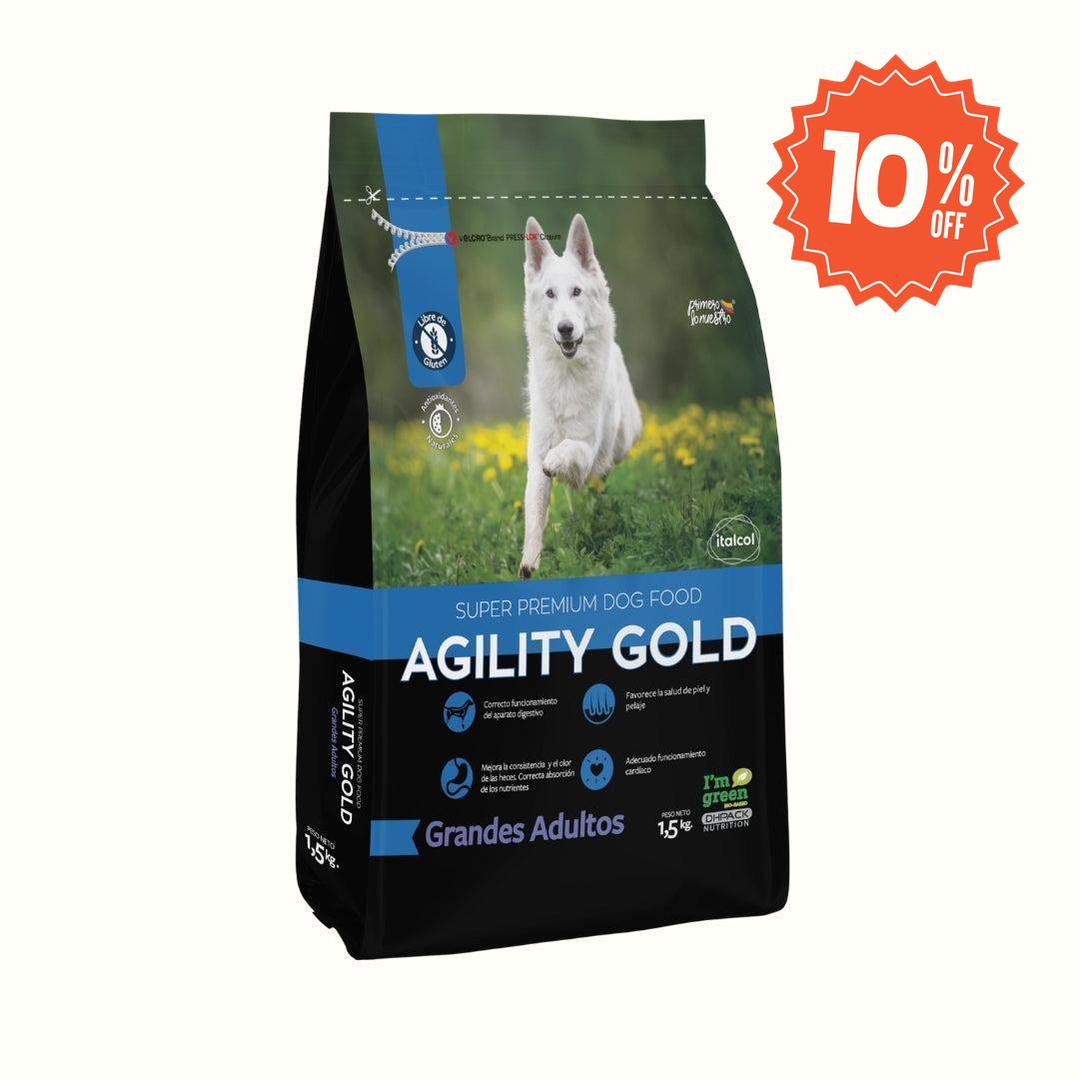 Alimento para perro Agility Gold Grandes Adultos