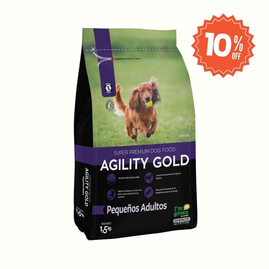 Alimento para perro Agility Gold Pequeños Adultos