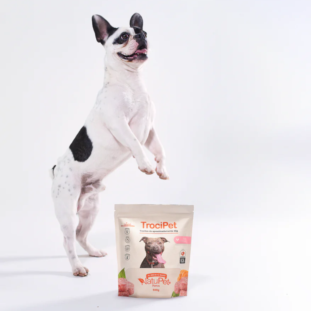 Alimento Congelado TrociPet Pollo Natupet para Perro