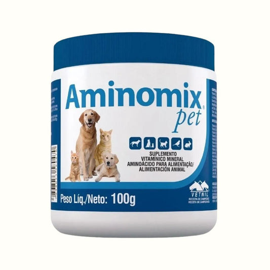 Suplemento Vitamínico Aminomix Pet en Polvo Para Perro y Gato
