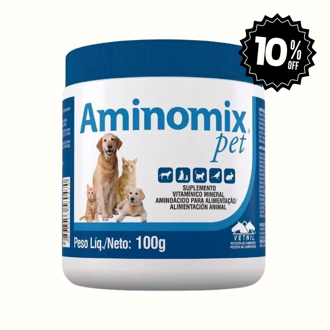 Suplemento Vitamínico Aminomix Pet en Polvo Para Perro y Gato