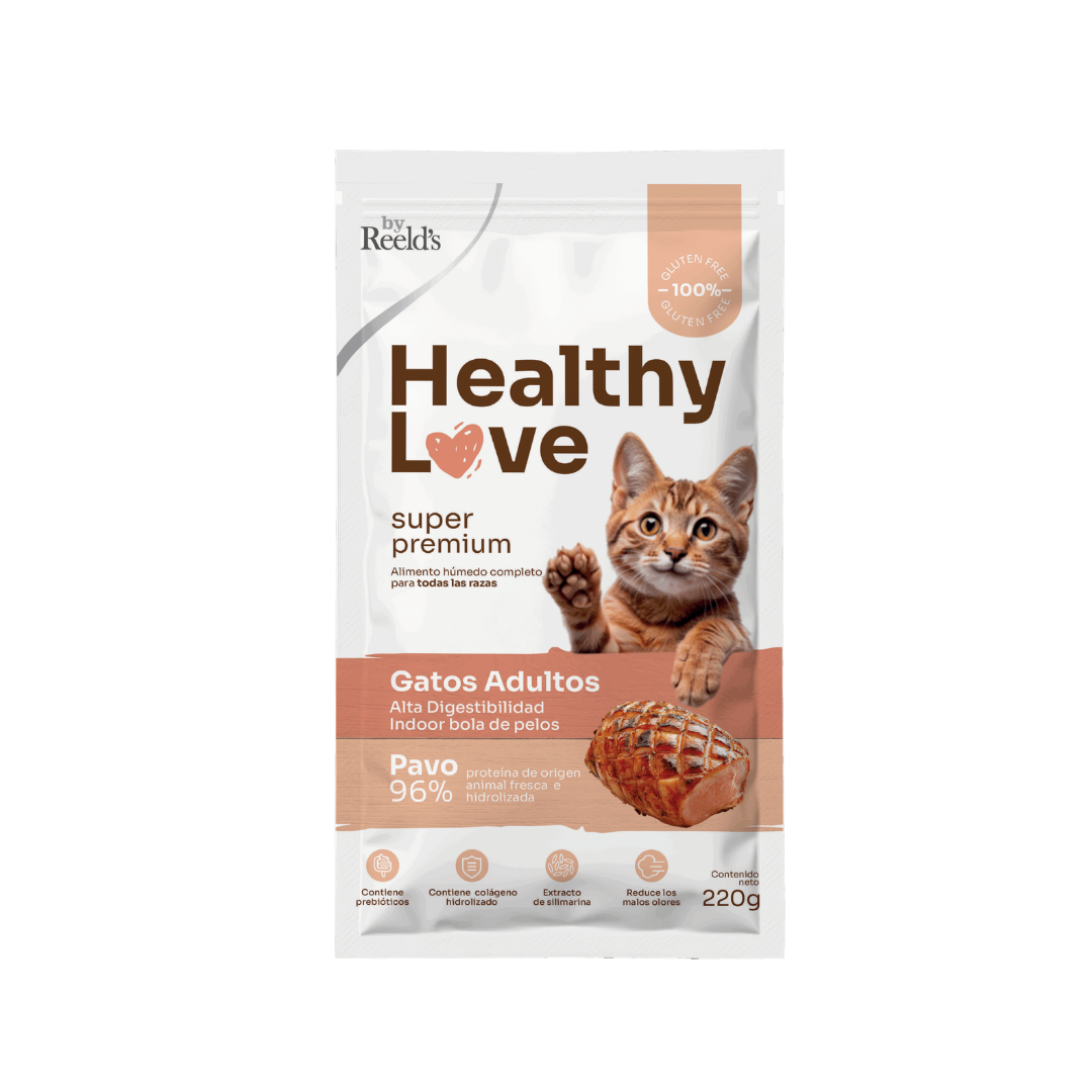 Alimento Húmedo Reeld´s Healthy Love Pavo para Gato