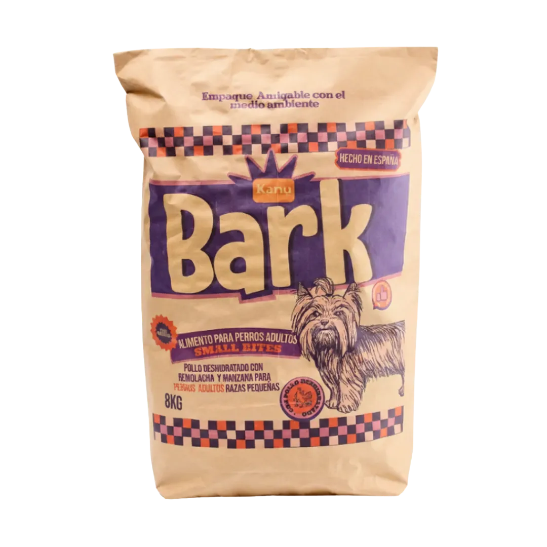 Alimento seco Kanu Pet Bark Small Bites Kanu Pet para adulto razas pequeñas con Pollo