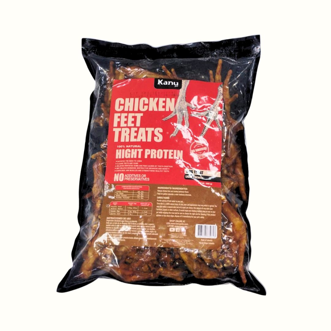 Snack Patas de Gallina Kanu Pet para Perro 100% naturales y nutritivas