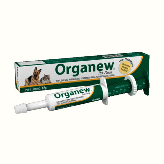 Suplemento probiótico Organew Pasta Pet para Perros y Gatos