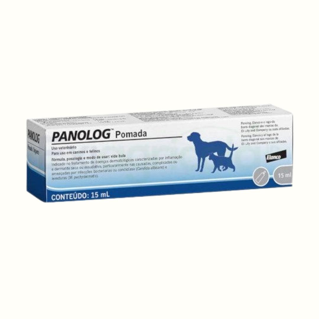 Antibiótico Antifúngico y Anti-inflamatorio Ungüento Tópico Panolog Tubo para Perros y Gatos