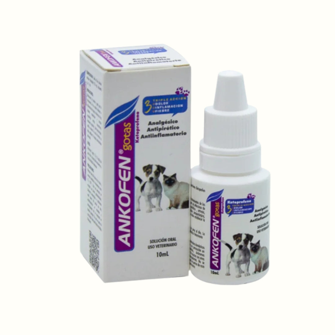 Antiinflamatorio Ankofen Gotas para Perro y Gato