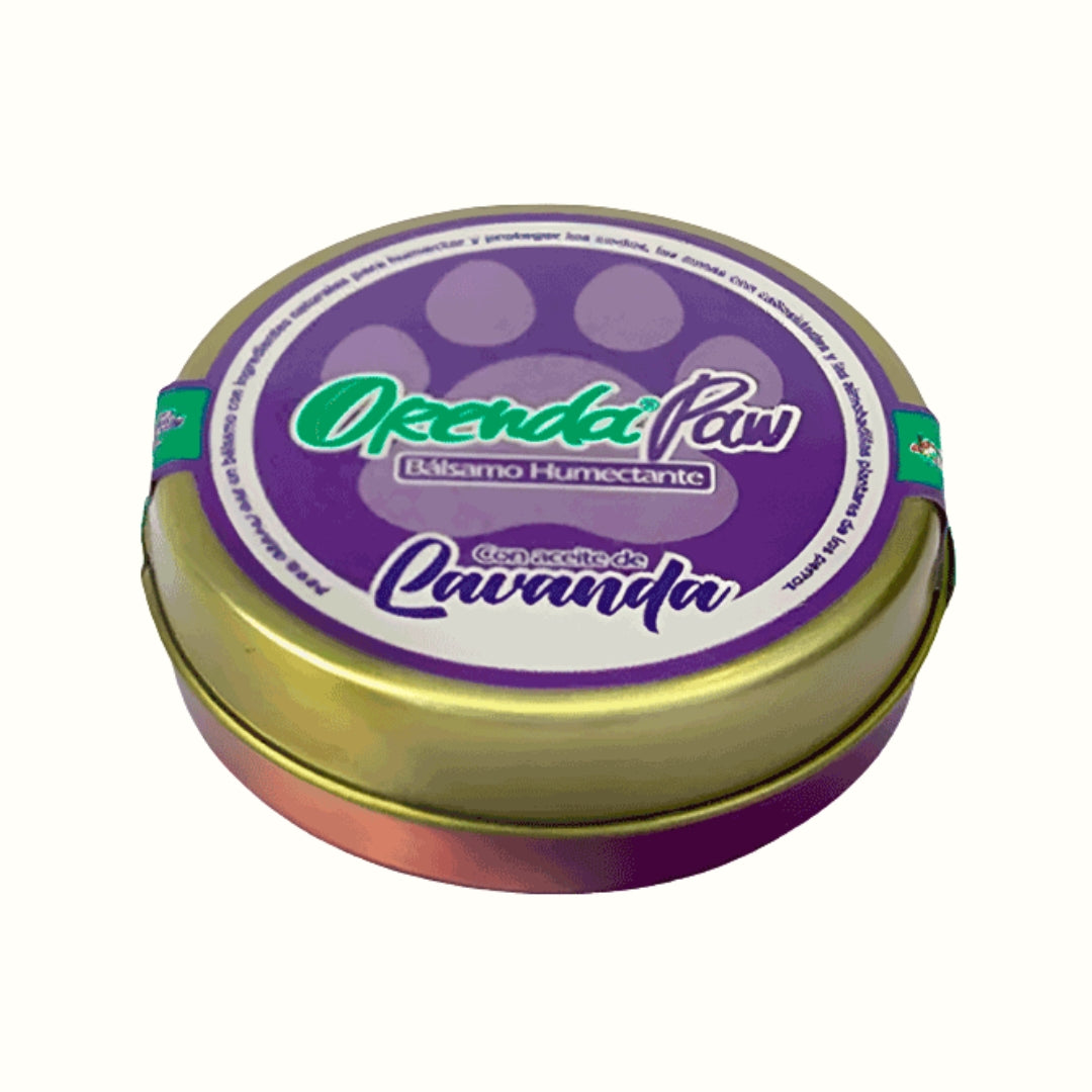 Bálsamo Humectante Orenda Paw Lavanda 35-60 g para Perros y Gatos