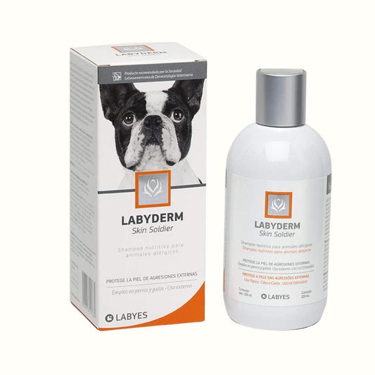 Champú Labyderm Skin Soldier para Perros y Gatos con Piel Sensible