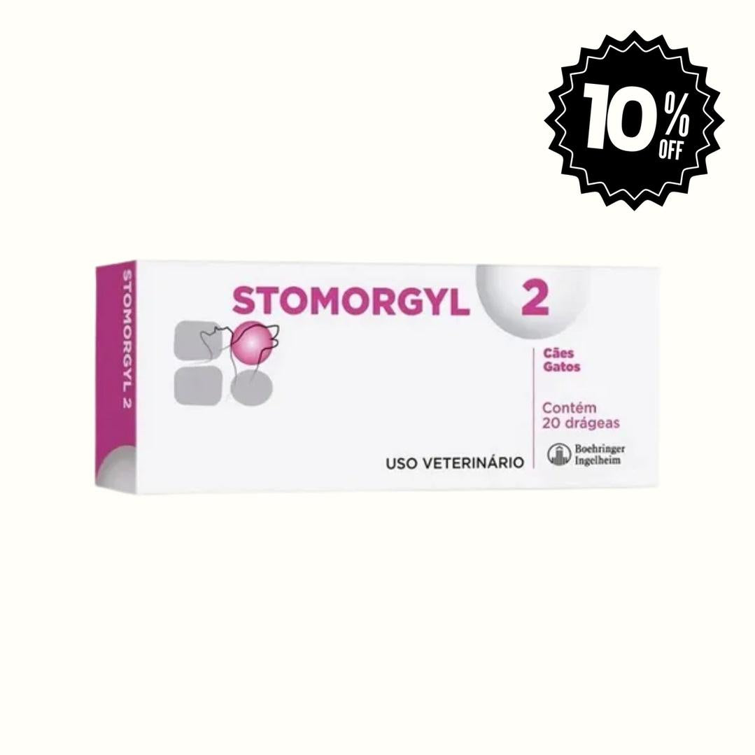 Antibiótico Stomorgyl Blister x 20 Comprimidos para Perros y Gatos