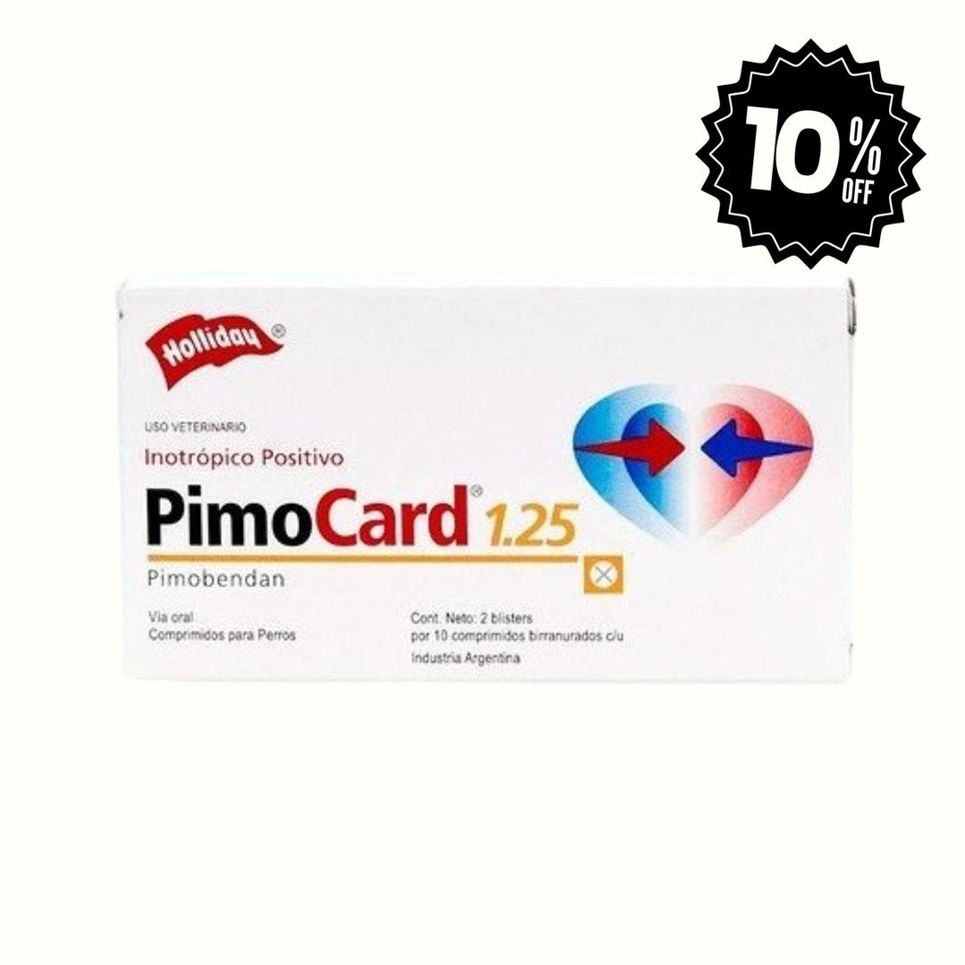 Inotrópico PimoCard 1.25 Tabletas para Perro