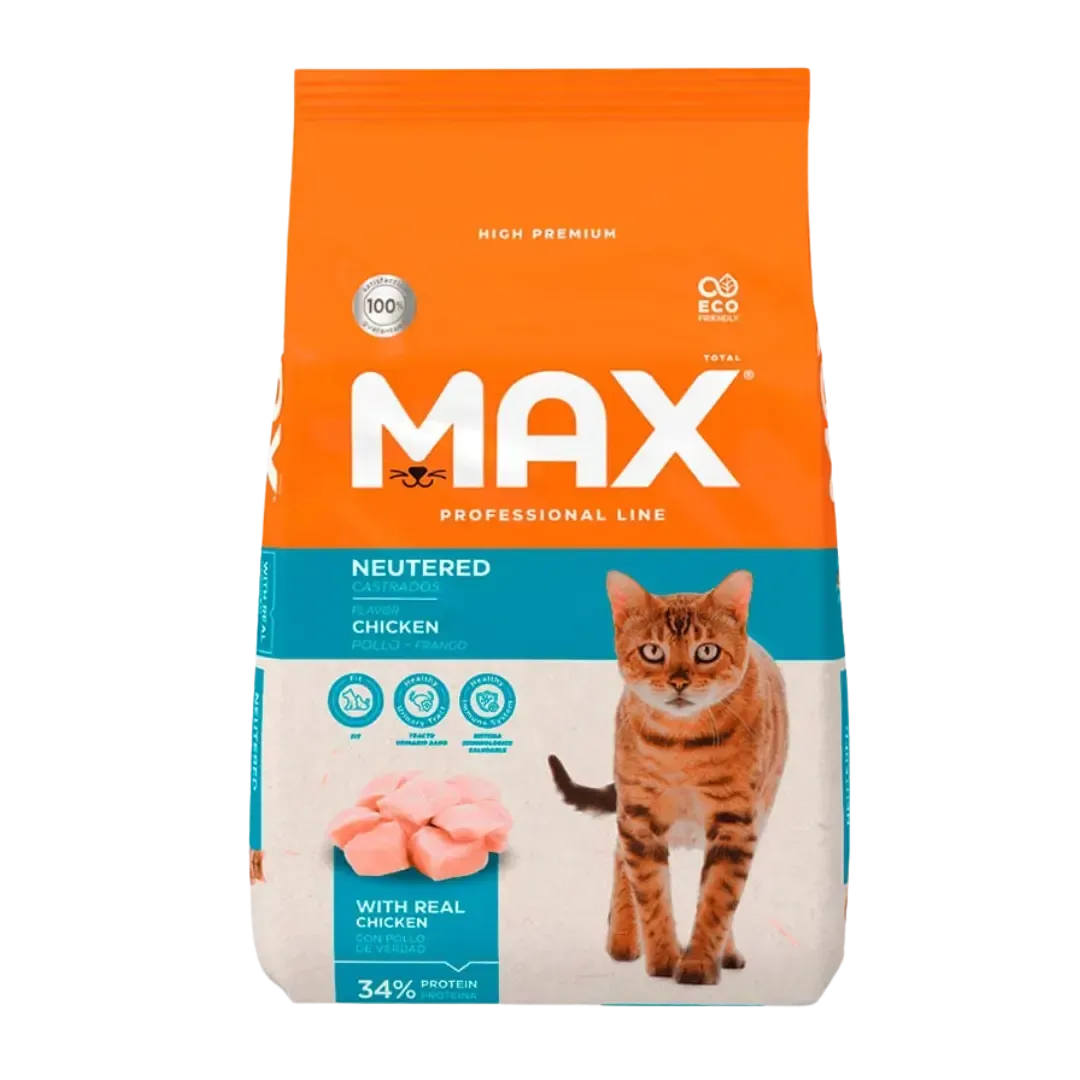 Alimento Seco Max Cat para Gato Castrados