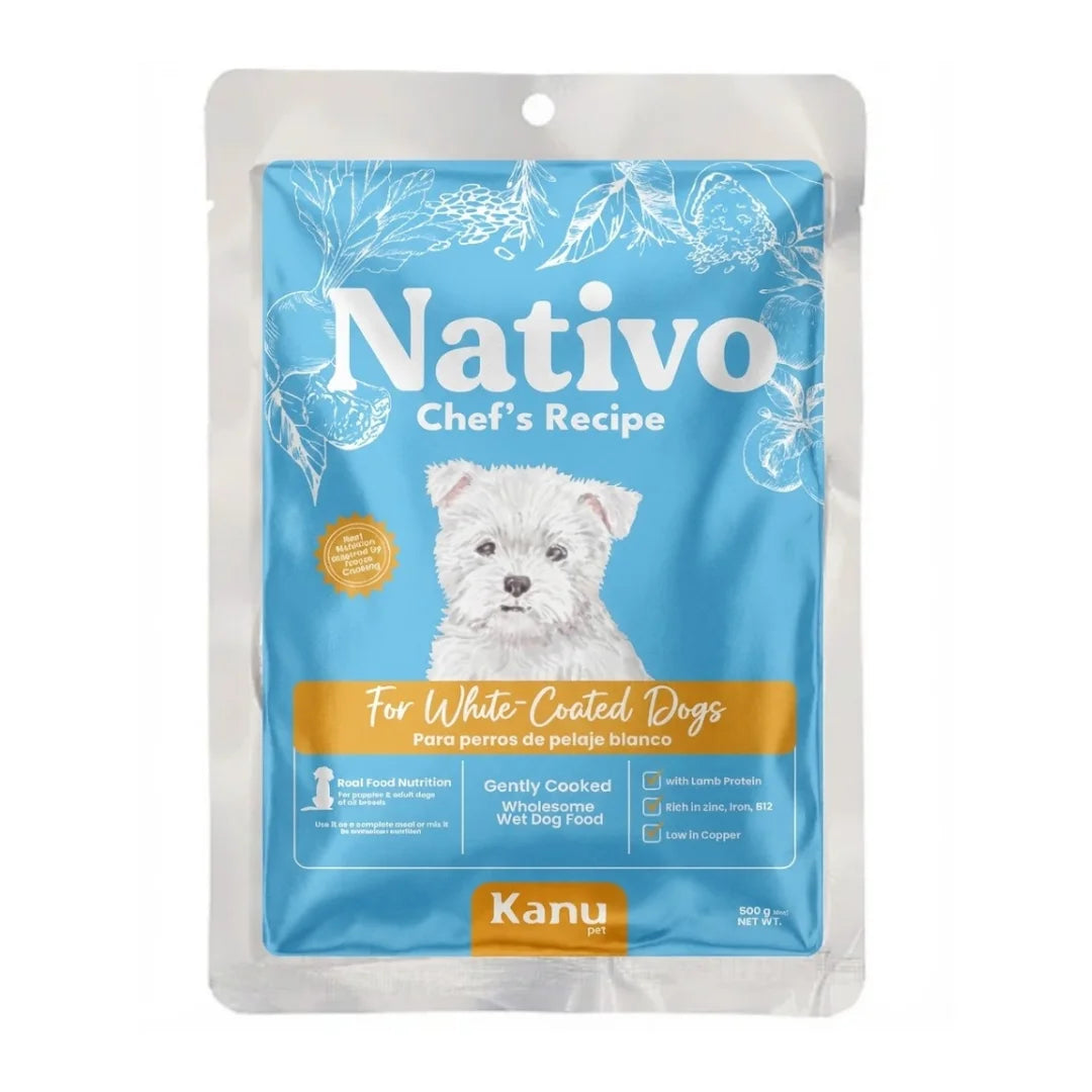Alimento Húmedo Nativo Chef’s Recipe Pelo Blanco Kanu Pet para Perros
