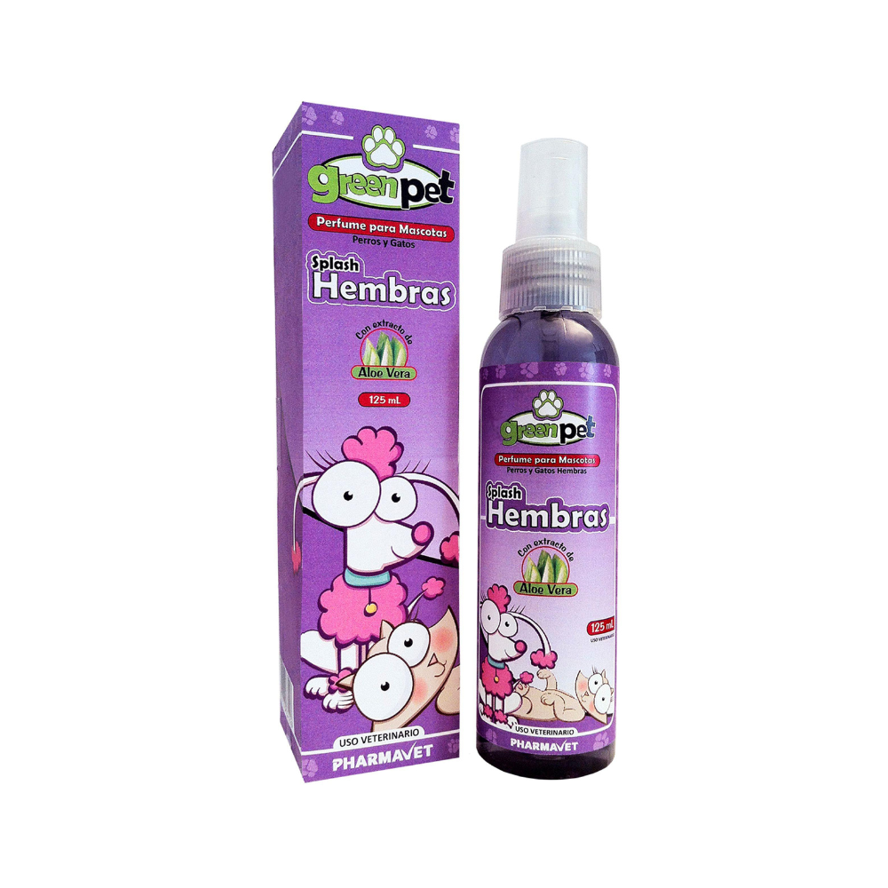 Colonia Splash Hembras x 125 Ml para perro