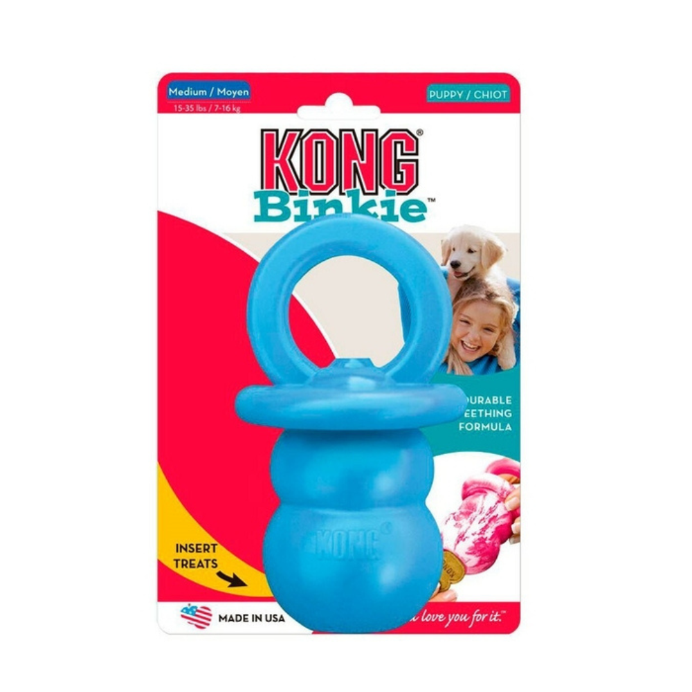 Portapasabocas kong small puppy binkie para perro