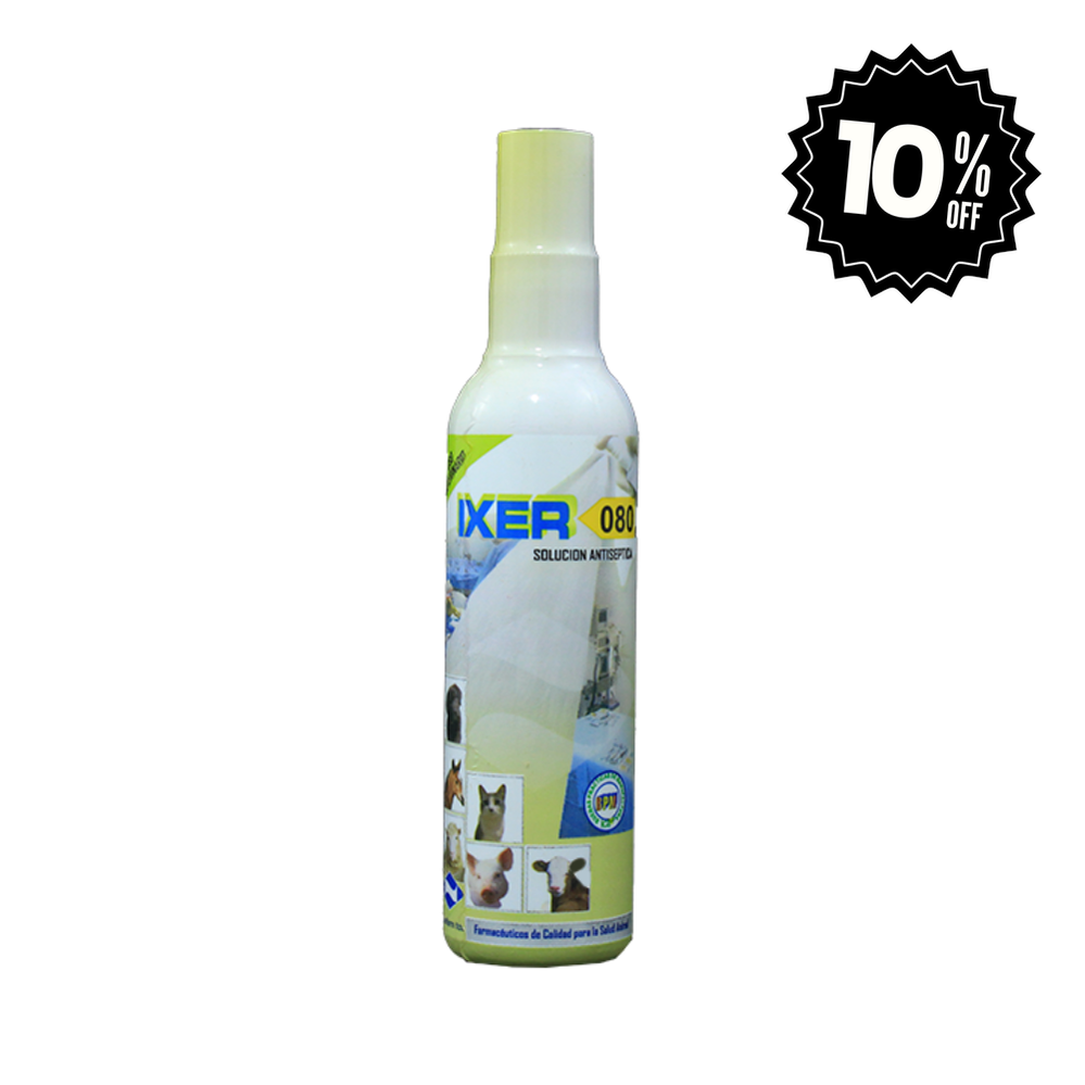 Ixer Sol 080. Antiseptica x 120 Ml para perro