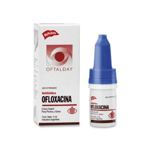 Ofloxacina gotero 5 ml para todas