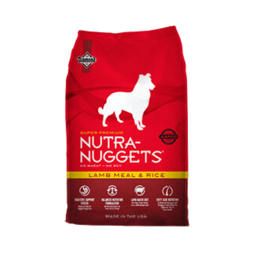 Alimento para perro Nutra Nuggets Cordero y Arroz