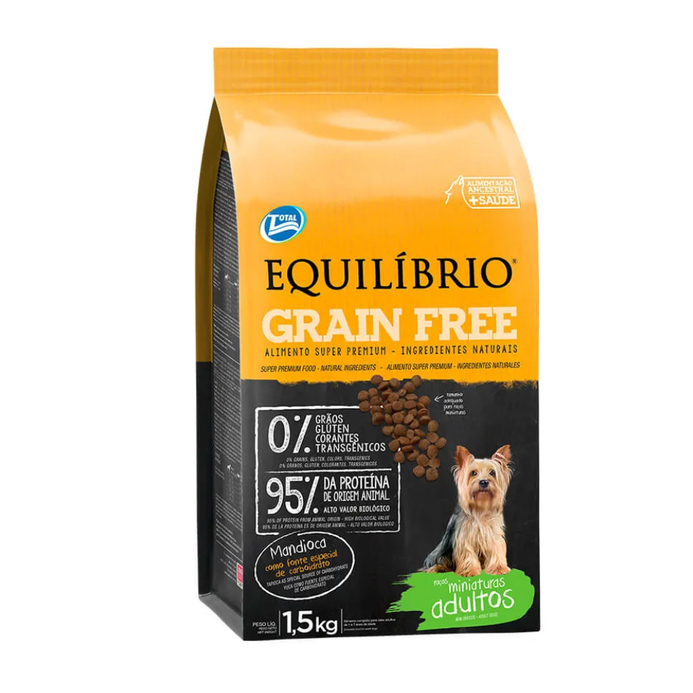 Alimento Para Perro Equilibrio Grain Free Adulto Raza Mini