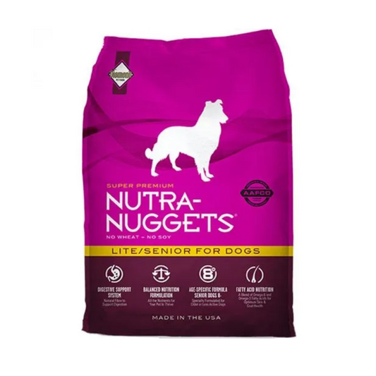 Alimento para perro Nutra Nuggets Lite Senior