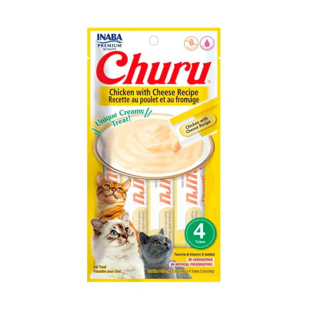 Alimento Para Gato Inaba Churu Pollo y Queso
