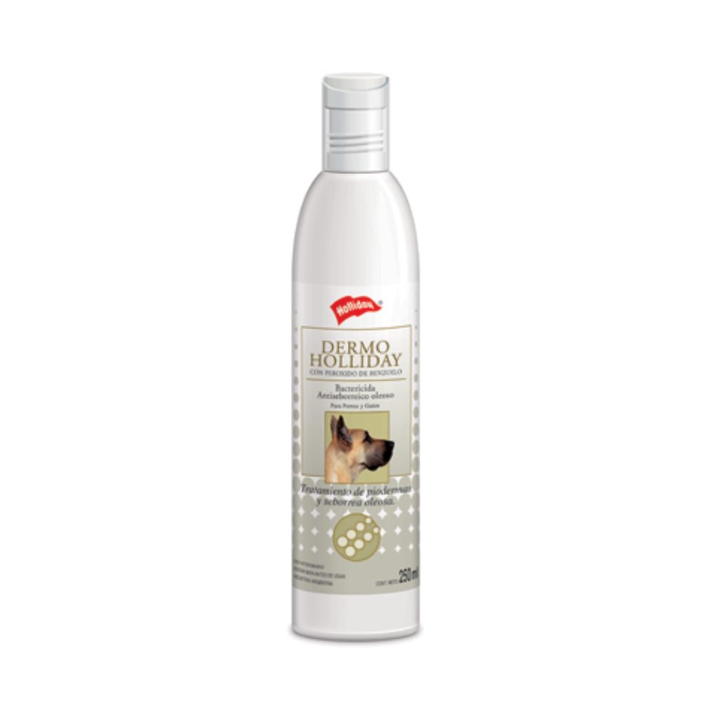 Shampoo Dermo holliday x 250 ml para todas
