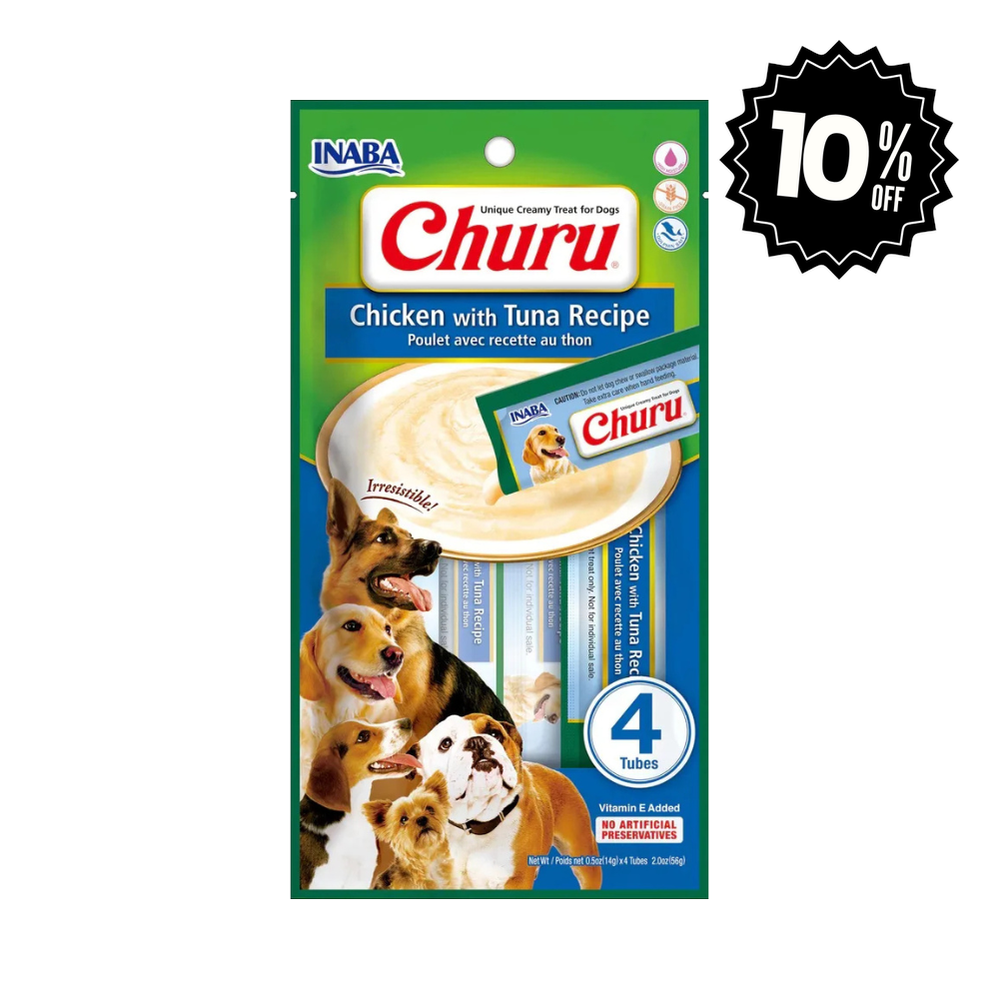 Alimento Para Perro Inaba Churu Pollo y Atún