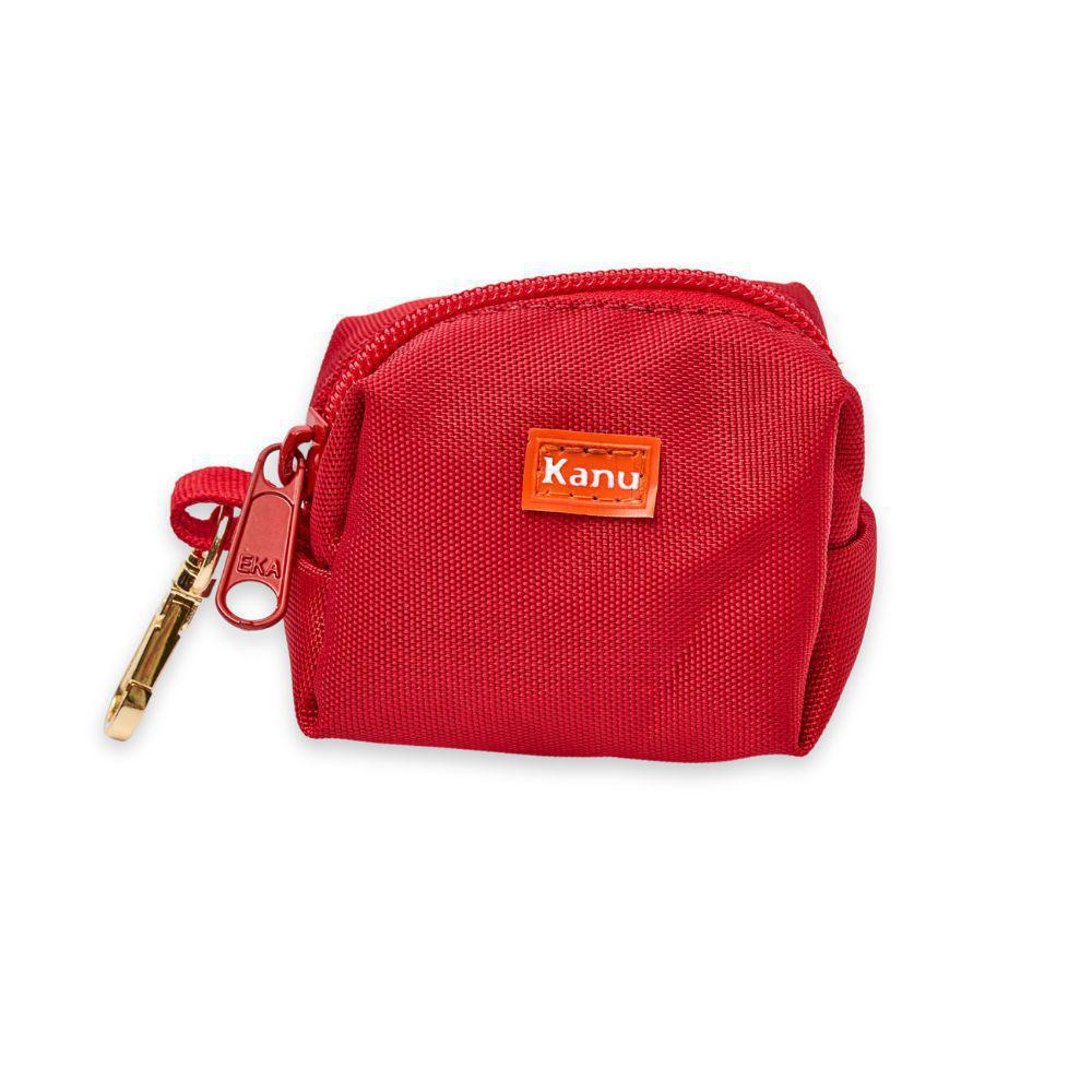 Portabolsa con Gancho Kanu Pet para Perro Rojo-Kanu Pet