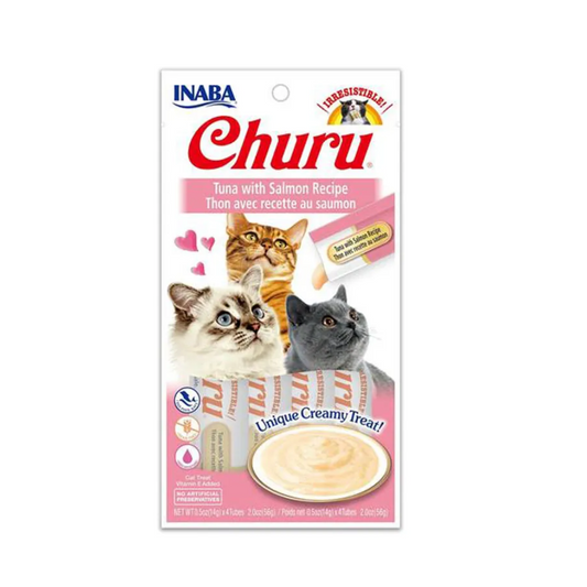 Alimento Para Gato Inaba Churu Atún y Salmon