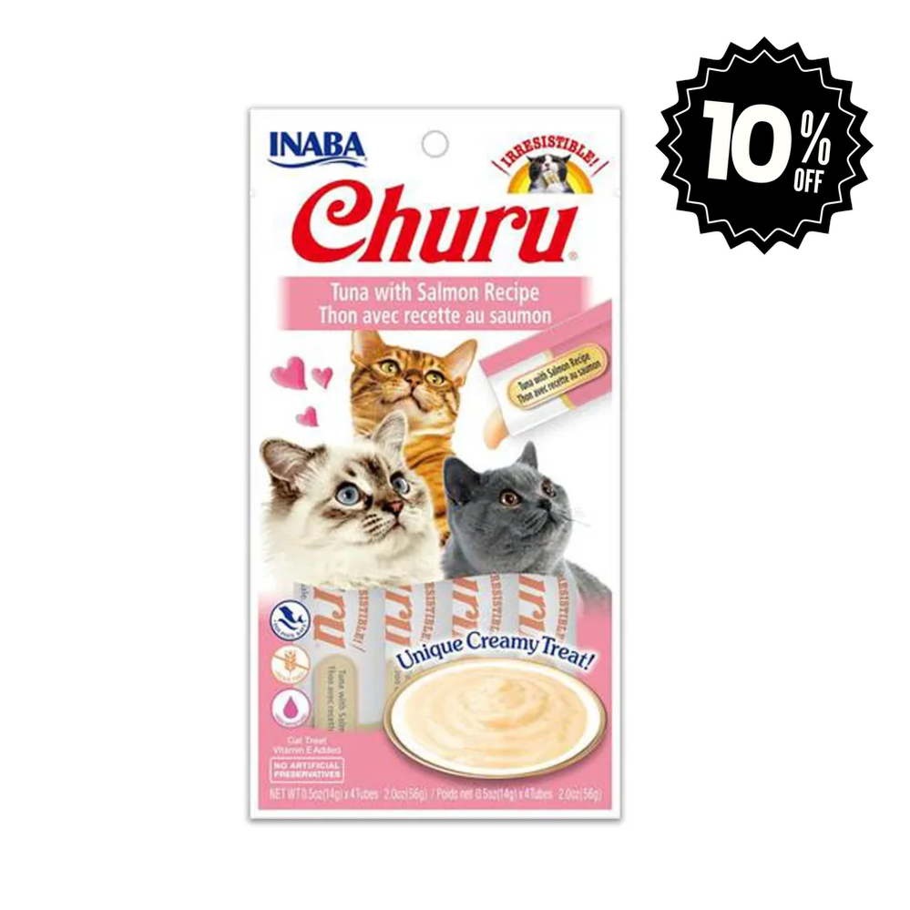Alimento Para Gato Inaba Churu Atún y Salmon